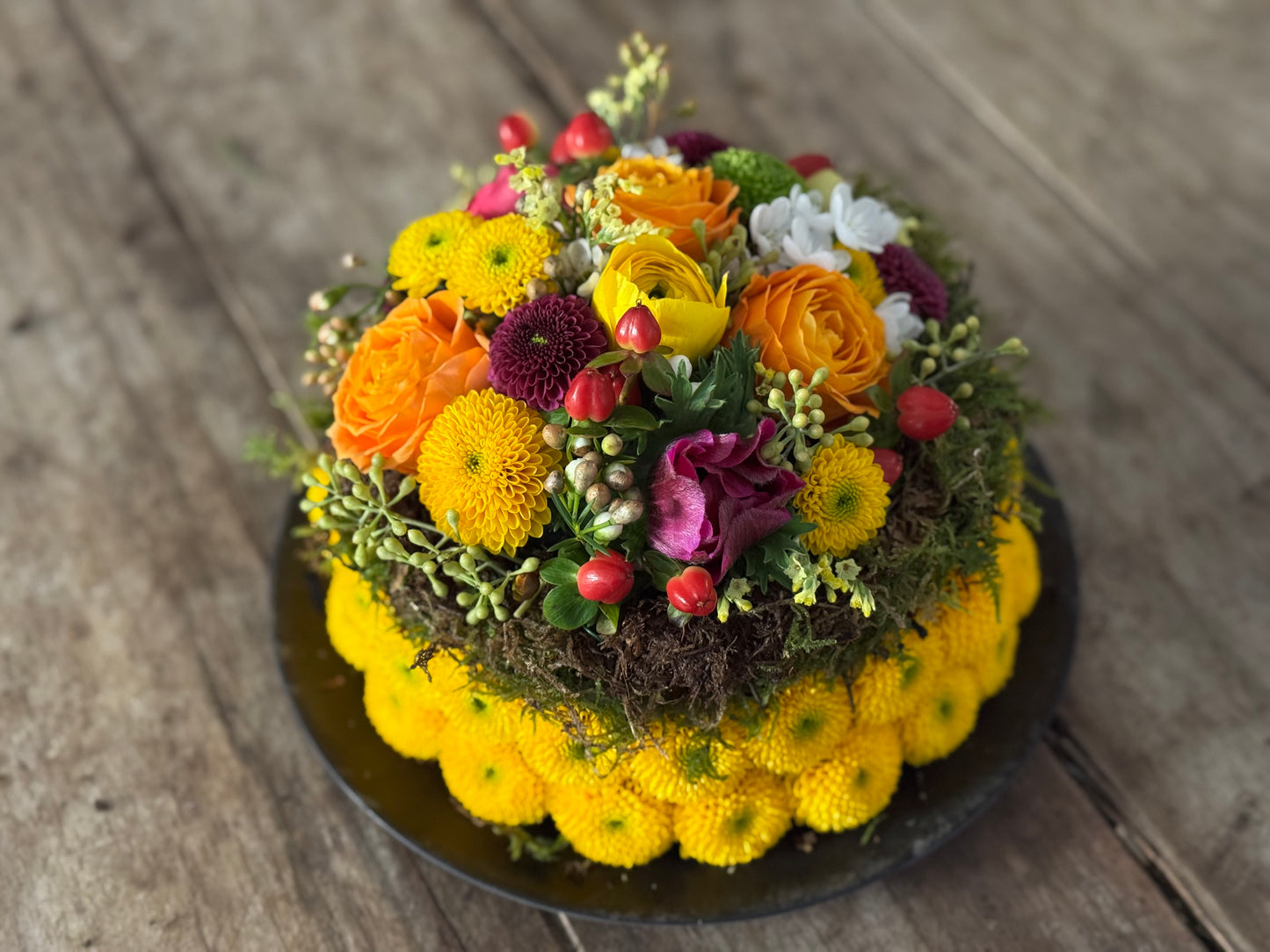 Blumen-Torte