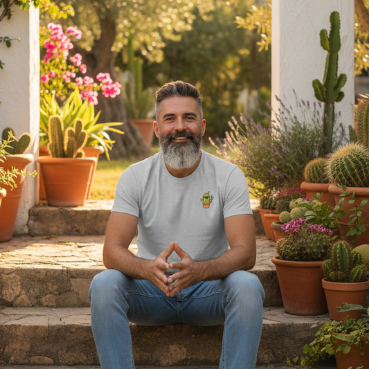 Mr. Cactus  🌵 Herren Premiumshirt