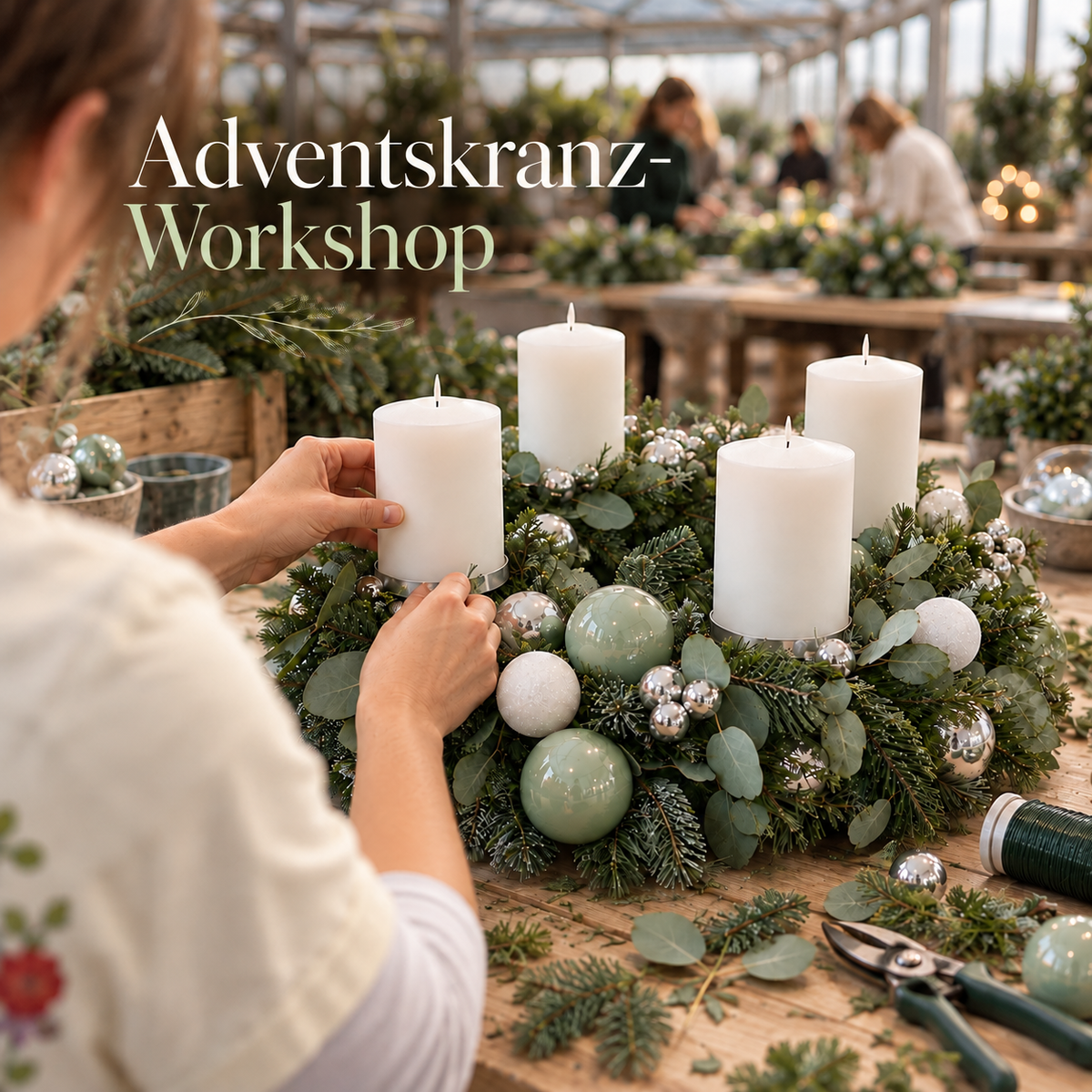 Adventskranz-Workshop