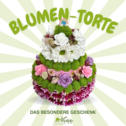 Blumen-Torte