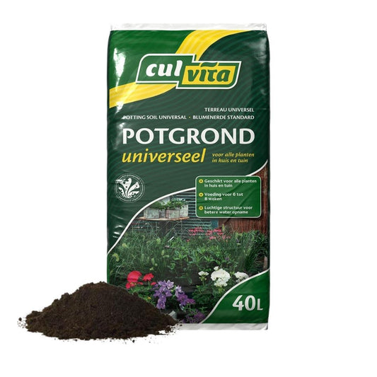 Universal Blumenerde inkl. 2 Monate Pflanzennahrung 40 Liter