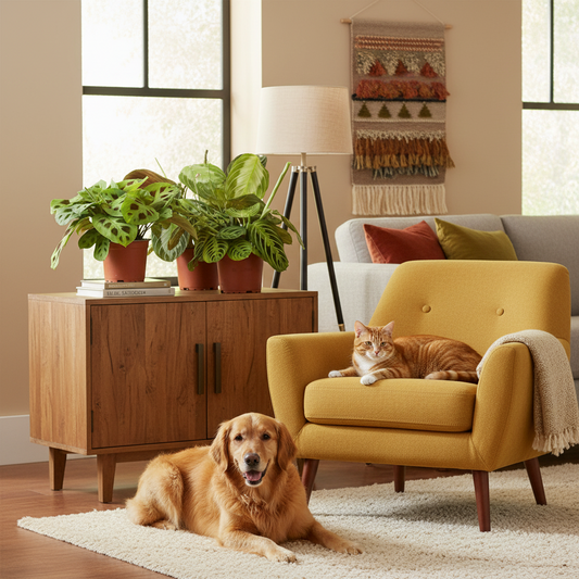 Green boutiQ - Zimmerpflanze - Marantha Silverband, Marantha Lemon Lime Marantha Kerchoveana - Gebetspflanze - Haustierfreundliche Pflanze - Grün - 3 Pflanzen - Topf 12cm - Höhe 25cm